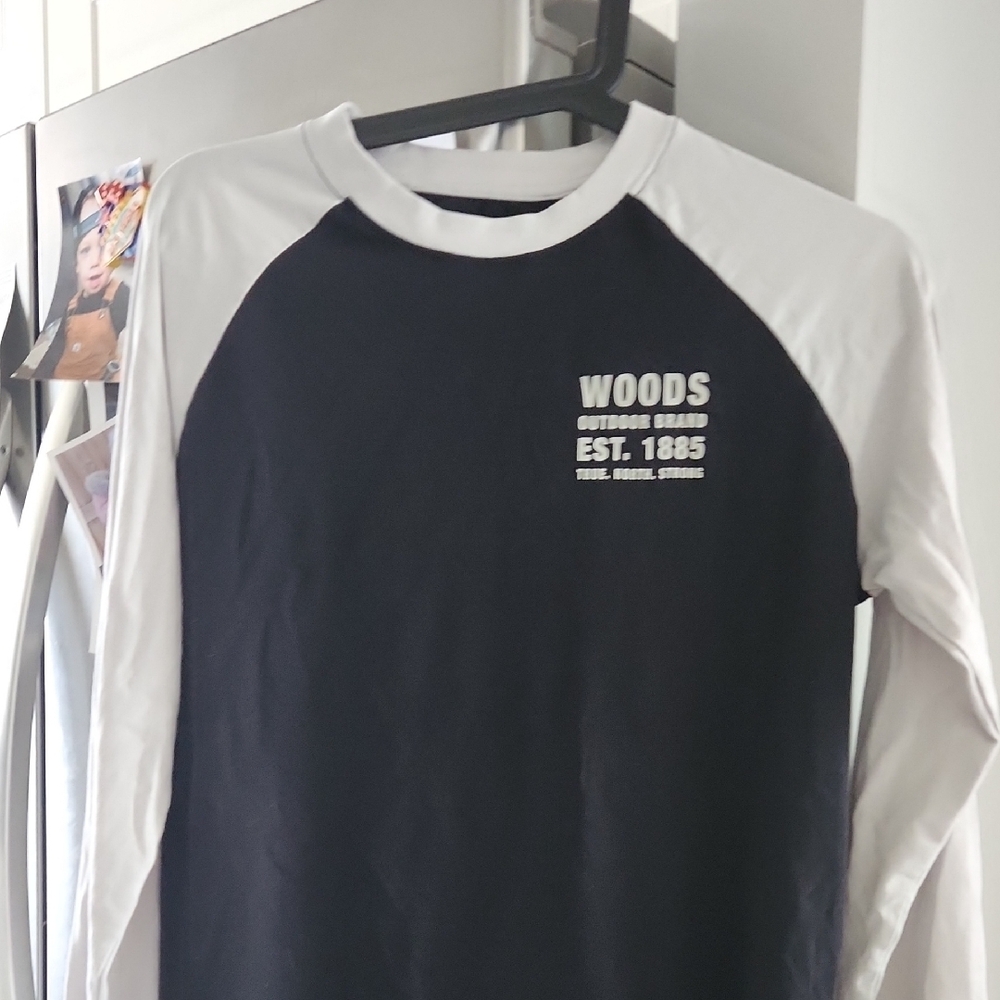 Black and White Men's Shirt
